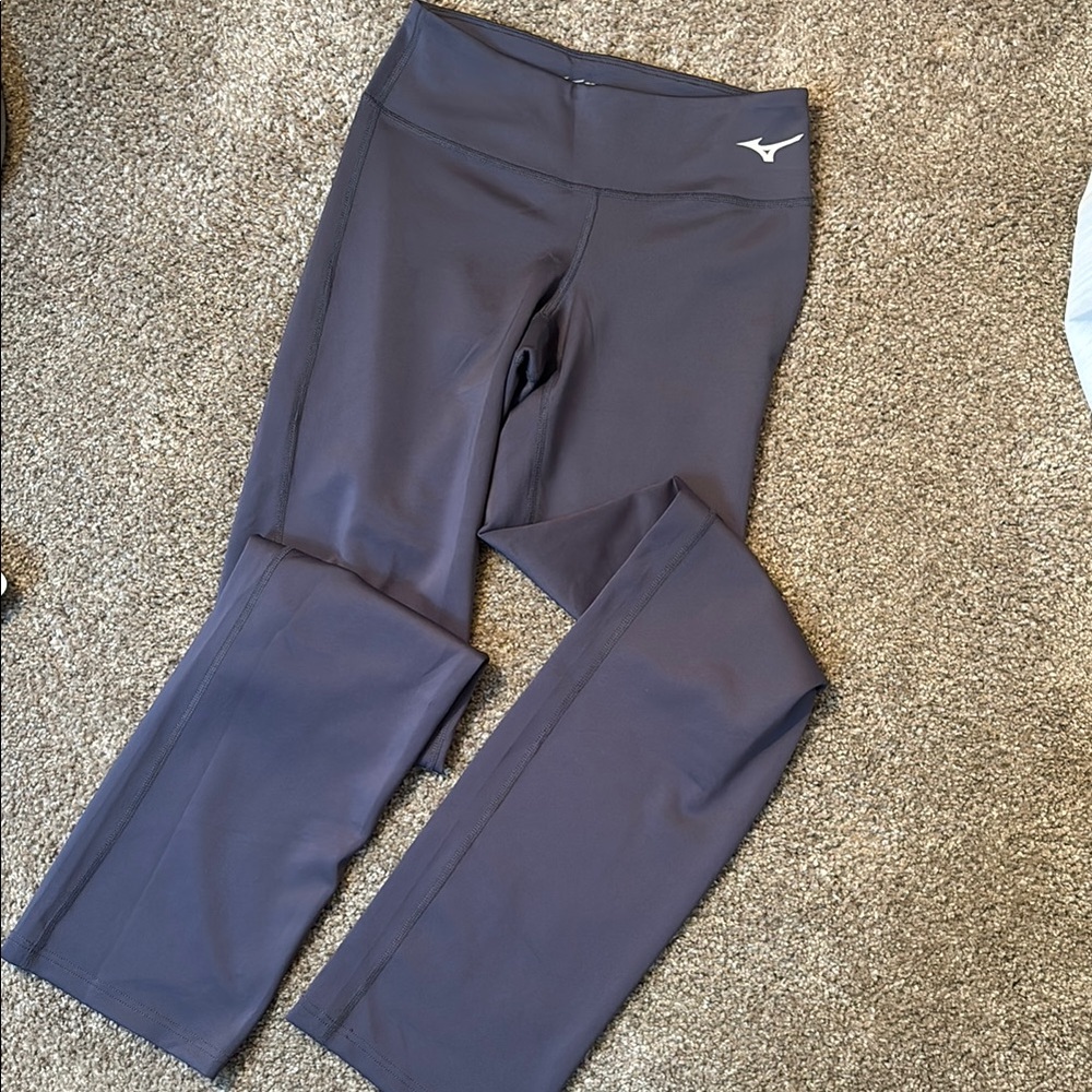 Mizuno Gray Performance Leggings